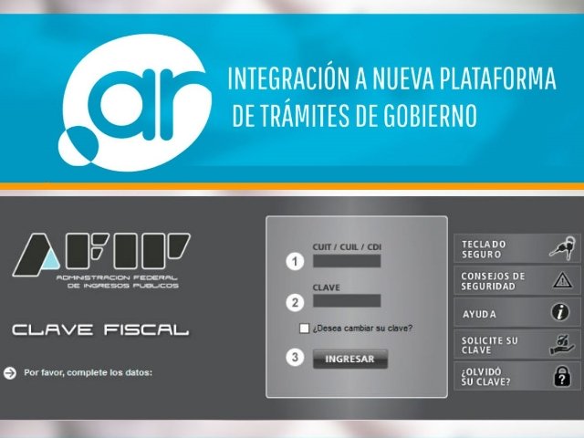 Nic argentina con clave fiscal de afip paso a paso